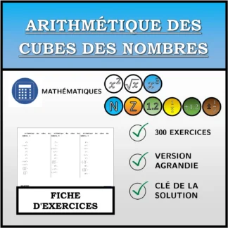 Fiche d'exercices: Arithmétique des cubes des nombres