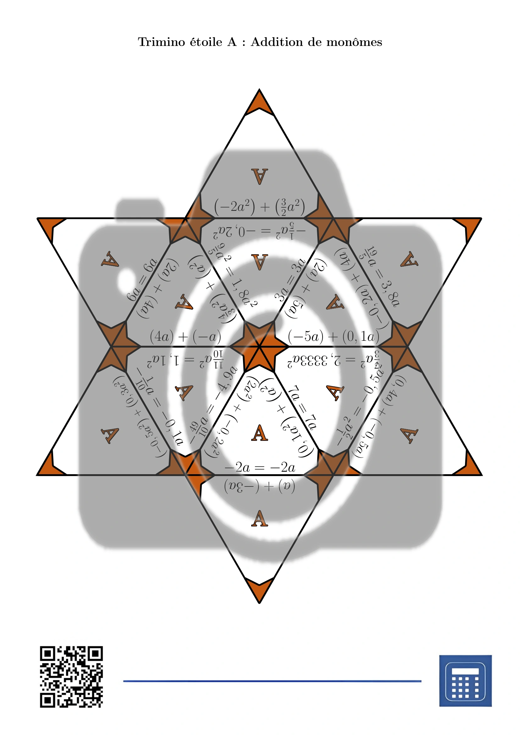 Trimino: Addition de monômes – Image 4