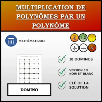 Domino: Multiplication de polynômes par un polynôme