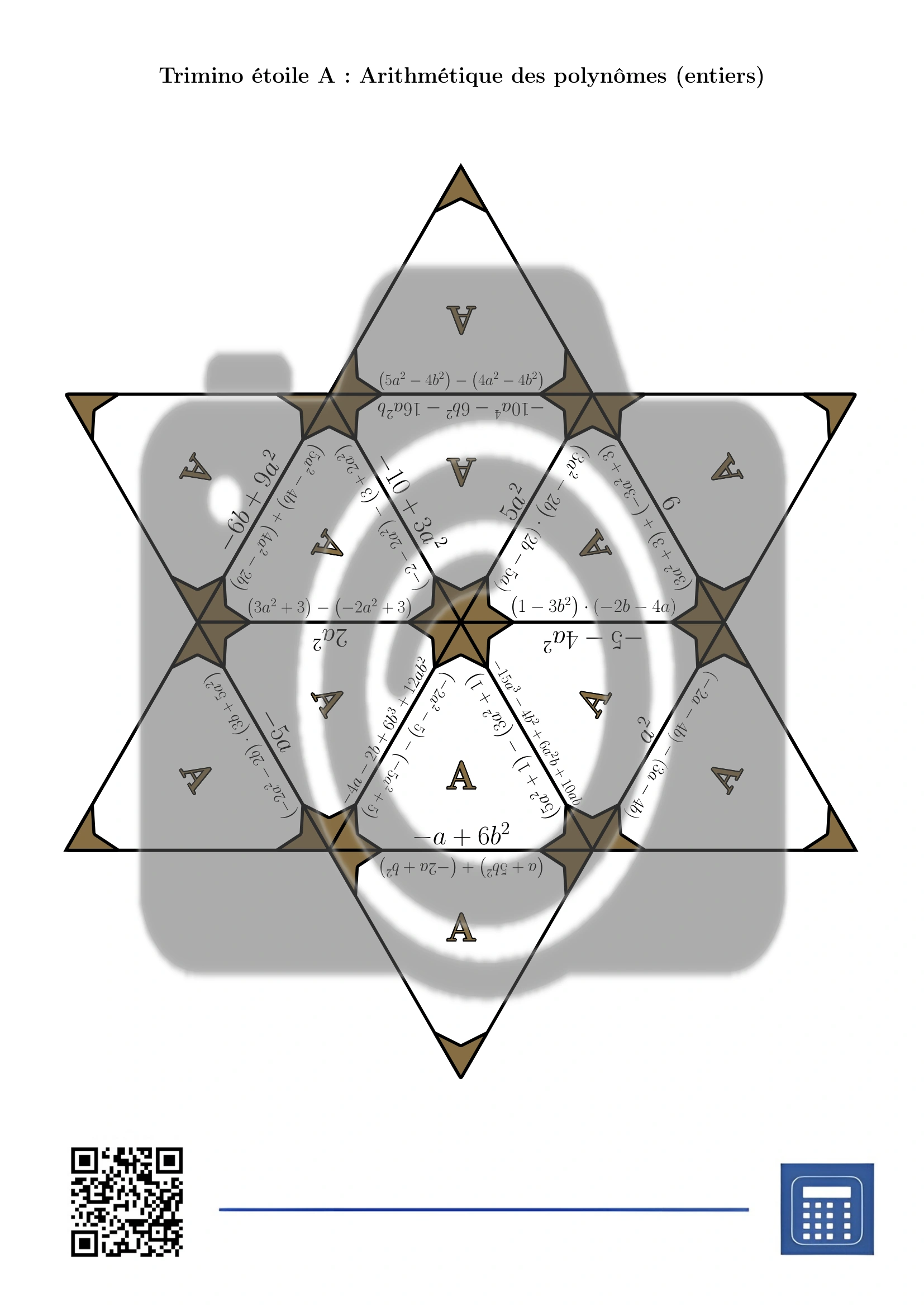 Trimino: Arithmétique des polynômes (entiers) – Image 4