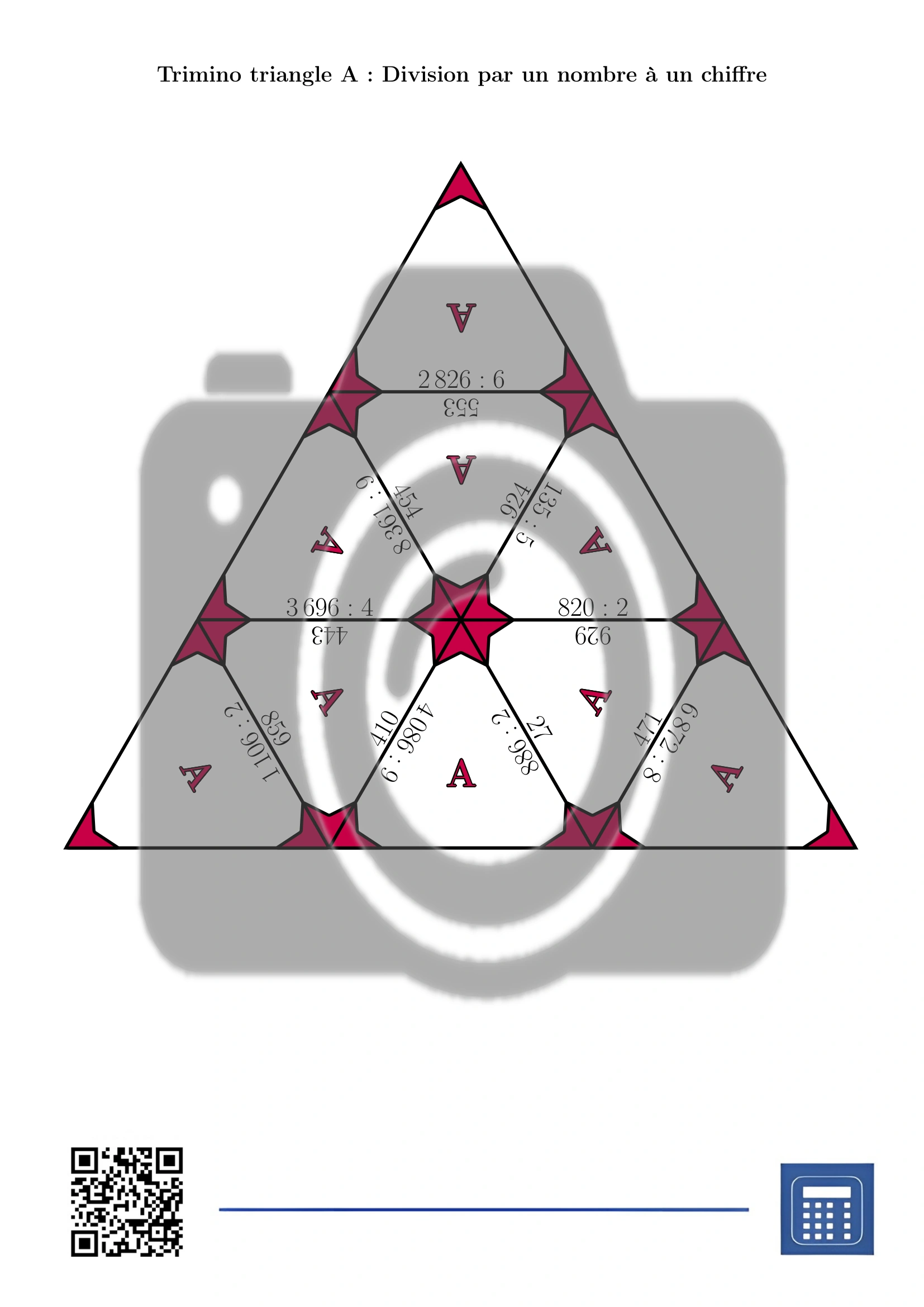 Trimino: Division par un nombre à un chiffre – Image 2
