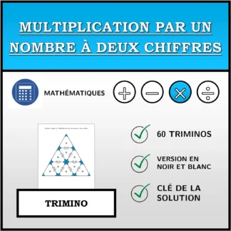 Trimino: Multiplication par un nombre à deux chiffres