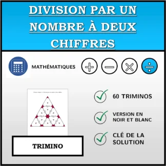 Trimino: Division par un nombre à deux chiffres