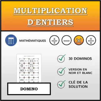 Domino: Multiplication d'entiers