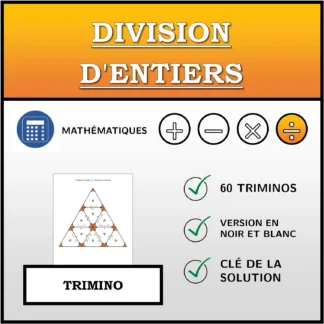 Trimino: Division d'entiers
