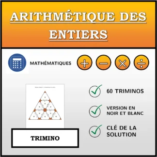 Trimino: Arithmétique des entiers
