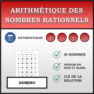 Domino: Arithmétique des nombres rationnels